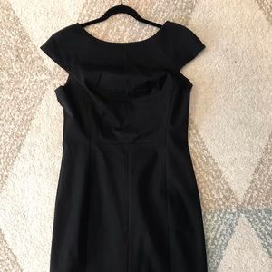 Banana Republic Black Midi Dress